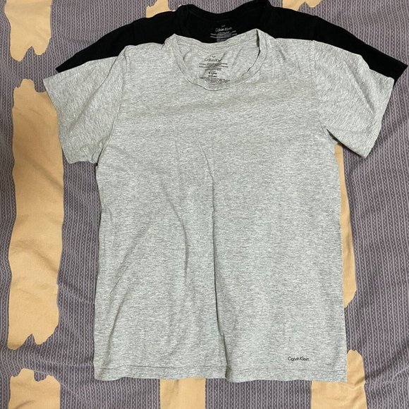 Calvin Klein Black and Grey Set T Shirt - Picture 1 of 4